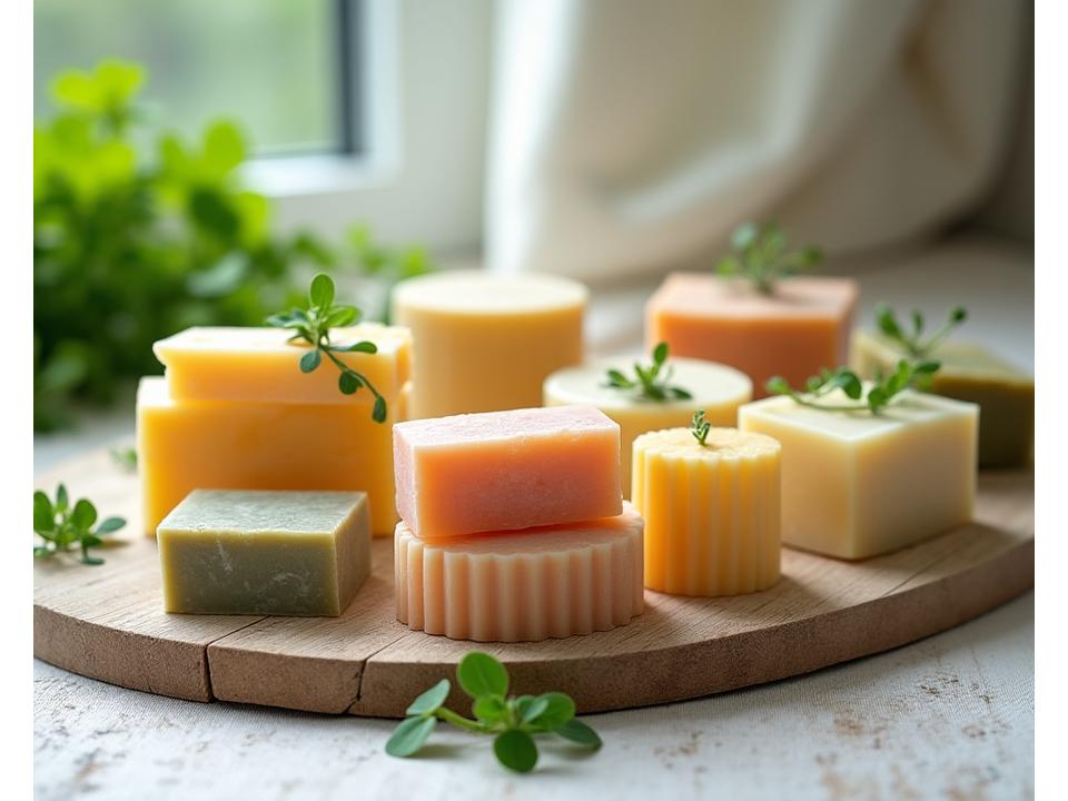 Natural handmade soaps crafted in Dublin with botanical ingredients